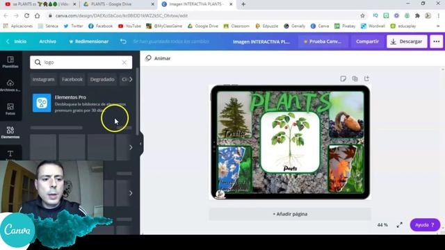 ? IMAGEN INTERACTIVA ?? en CANVA 2021 ? | (8) Ampliación del CURSO completo de CANVA 2021...? смотреть онлайн