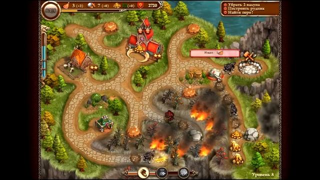 Сказания севера 1 (уровень 8) 3 Звезды NORTHERN TALE 1 (level 8) 3 stars Walkthrough gameplay смотреть онлайн