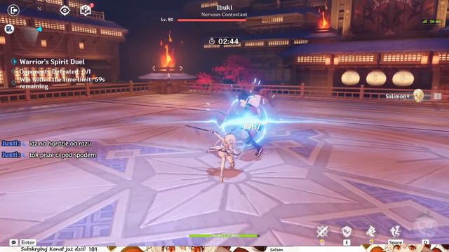 Genshin Impact z Salisan: Patch 3.4 Wspaniałe Nocne Dzwony. Ogrywamy Patch 3.4 +Eventy+ Pogawędka#5 смотреть онлайн