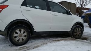 Работа полного привода Санг енг Нью Актион