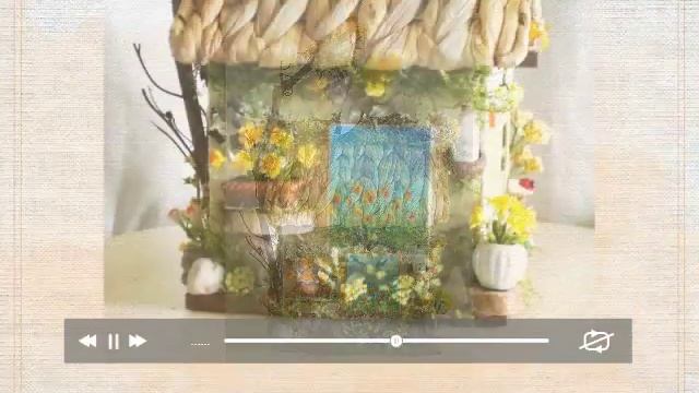 Daffodil Flower Fairy House Made in Vermont смотреть онлайн