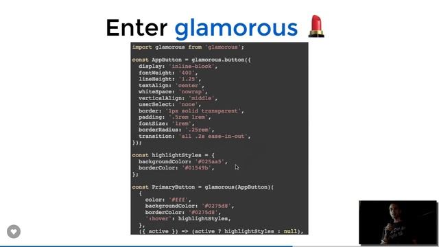 Concerning CSS in JS смотреть онлайн