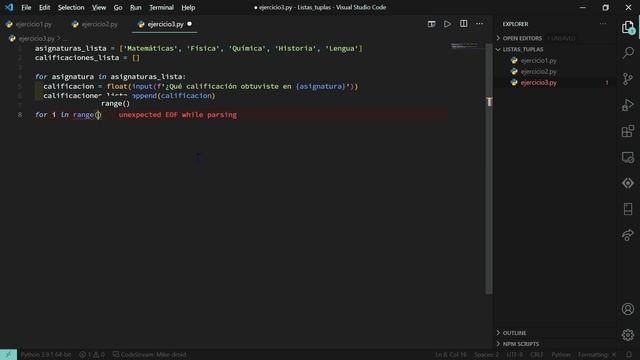 13 Ejercicios de Python Explicados | Listas y Tuplas | Parte 1 смотреть онлайн
