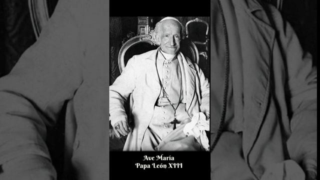 Papa León XIII reza a la Santísima Virgen смотреть онлайн
