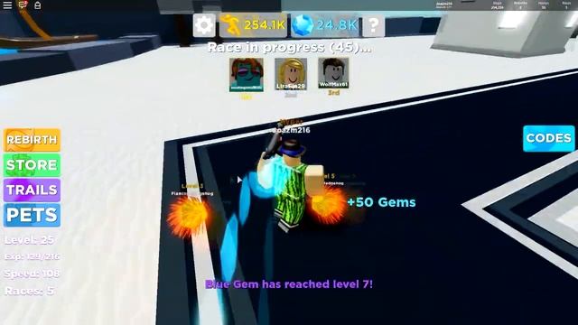 СИМУЛЯТОР СКОРОСТИ! КАК СТАТЬ ЛЕГЕНДОЙ СКОРОСТИ В РОБЛОКС! Roblox simulator смотреть онлайн