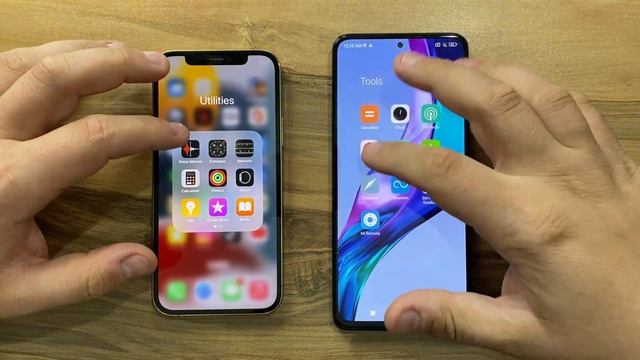 iPhone 12 Pro vs Xiaomi Redmi Note 11 Pro + 5G смотреть онлайн