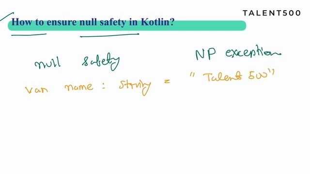 Kotlin Interview Questions and Answers | Kotlin Interview Questions | Talent500 Masterclass смотреть онлайн