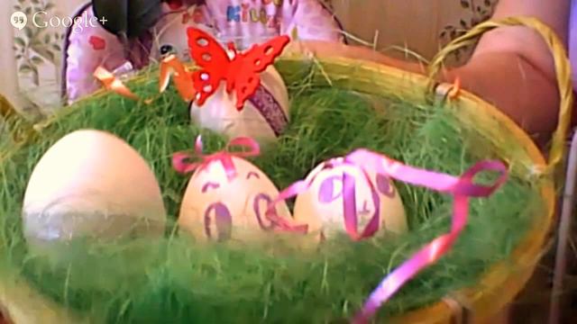 Украшаем пасхальные яйца!!! смотреть онлайн