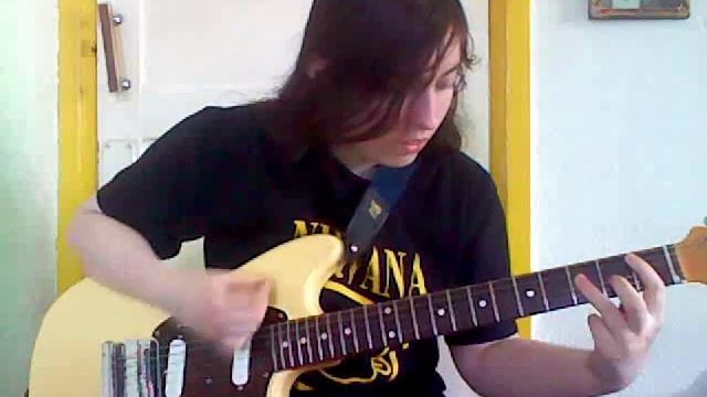 NIRVANA-Lithium guitar cover смотреть онлайн
