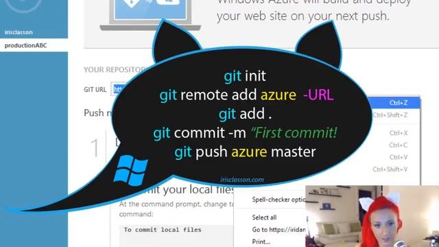 Deploying from local git repository to Azure Websites смотреть онлайн