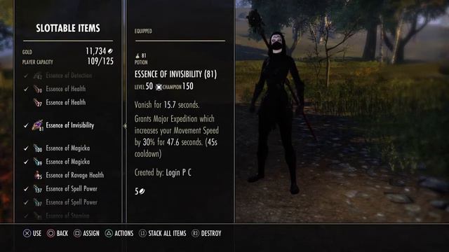Morrowind Magicka Nightblade Build #1 - "Force Quit" смотреть онлайн