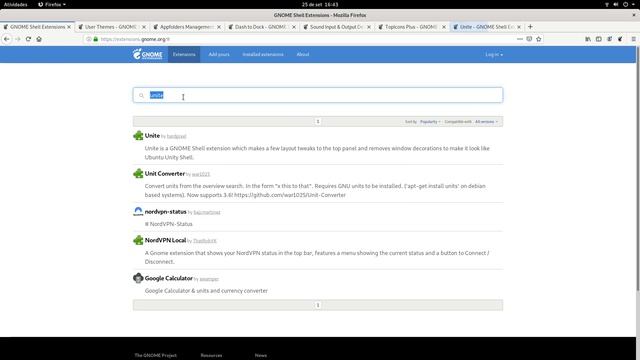 GNOME | Como instalar e configurar extensões смотреть онлайн