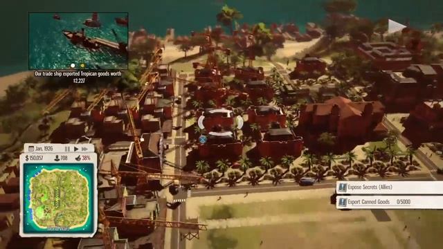 Tropico V - longplay: Zanzibar (1927) - [reloaded to 1920] смотреть онлайн