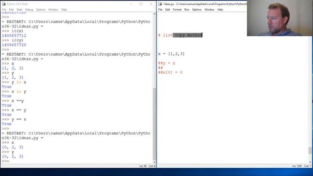 Python Basics List Copy Method смотреть онлайн