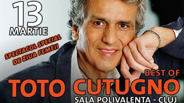 Toto Cutugno - Concert 13 Martie 2016 Cluj Napoca, Sala Polivalenta
