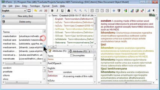 New Features In TLex Suite 2013 Quick Summary (also tlTerm, tlDatabase, tlCorpus) смотреть онлайн