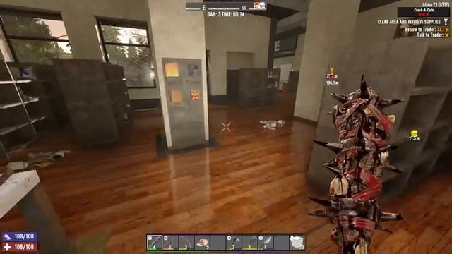 How Nerfed is Crack A Book | 7 Days to Die Alpha 21 Gameplay | Part 3 смотреть онлайн