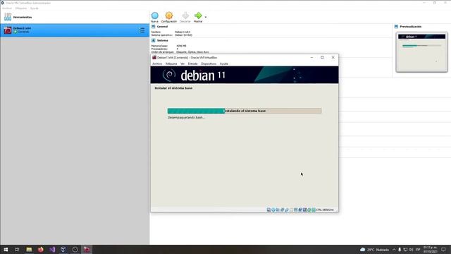 Instalando GNU/Linux Debian 11 "Bullseye" en máquina virtual usando Virtualbox смотреть онлайн