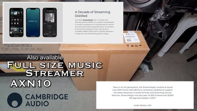 Network Player Cambridge Audio MXN10, AXN10, AudioLab7000N Play and Bluesound Node N130 смотреть онлайн