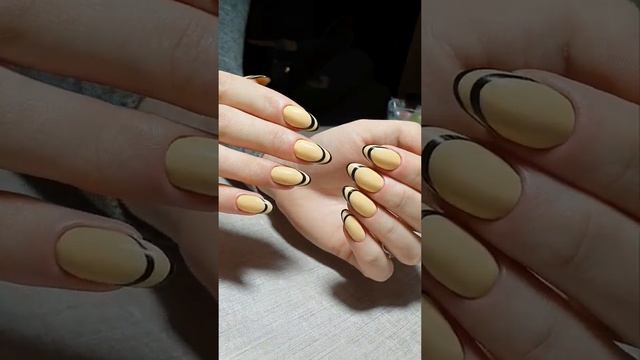 Коррекция ноготков / двухуровневый френч / маникюр 2021 / смотреть онлайн