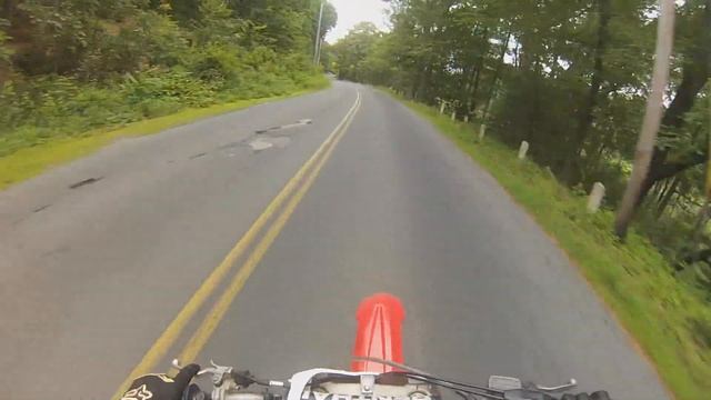 2006 Crf250r Top speed run & Rev Limiter смотреть онлайн