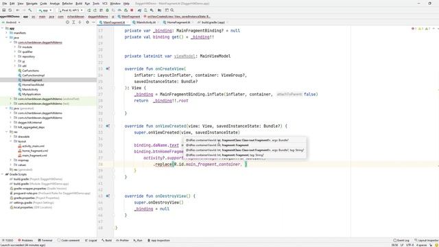 Hilt | Fragment Replace Another Fragment смотреть онлайн