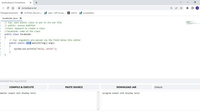 java tutorial for beginners session-1 , writing simple java class file смотреть онлайн