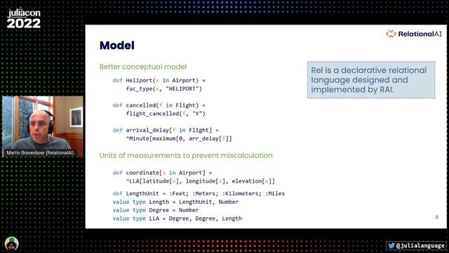 JuliaCon 2022 Live Session Day 3 (Husain Attarwala, Relational AI, State of Julia, etc) смотреть онлайн