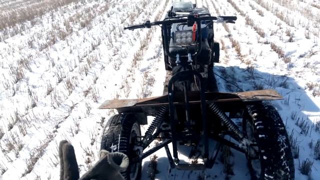 На колёсах по снегу, ставлю ведущую звезду на 17 смотреть онлайн