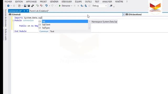 Gestion Stock:Créer La Connection Entre SQL Server et VB.net (3) смотреть онлайн