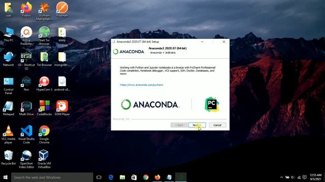 How to Install Anaconda Navigator on Windows 10 смотреть онлайн