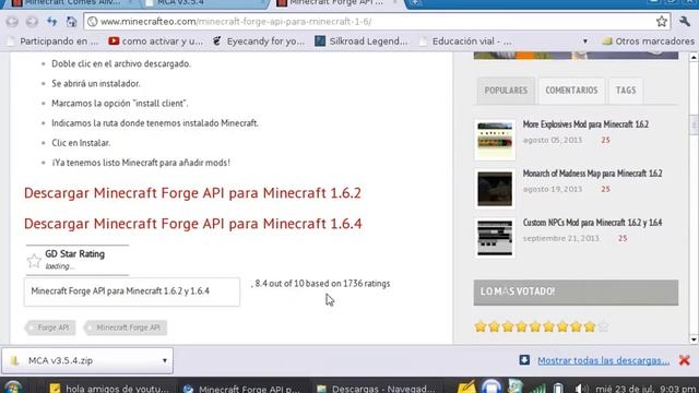 COMO DESCARGAR EL MOD COME ALIVE 1.6.4-1.6.2 EN LINUX. (CANAIMA) смотреть онлайн