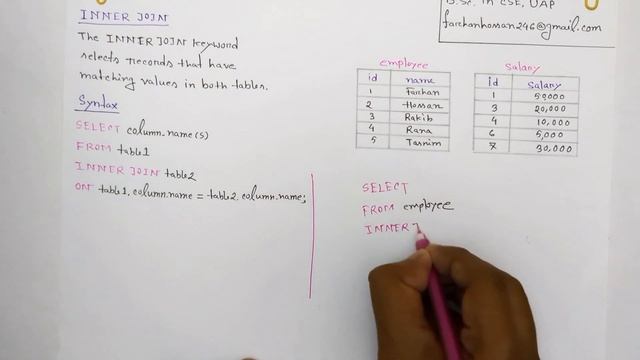 Lec: 76 | INNER JOIN | SQL | DBMS | Bangla Tutorial смотреть онлайн