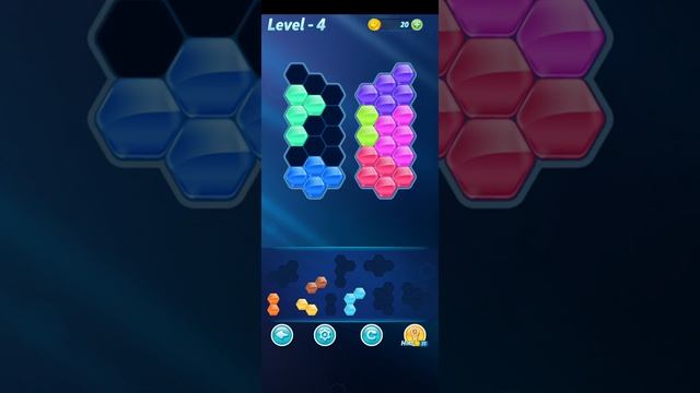 Block! Hexa Puzzle~Hero block 10 to 11 levels -level#4 смотреть онлайн