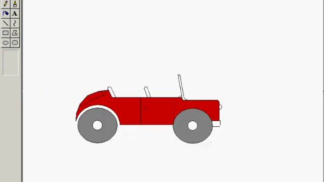 MS Paint Car! смотреть онлайн