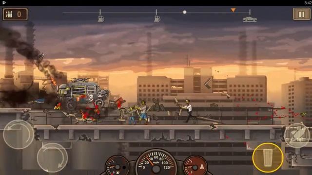 ПОЛИЦЕЙСКИЙ ФОРД в Earn to Die 2 - Прохождение Игры про Зомби и Машинки #6 смотреть онлайн