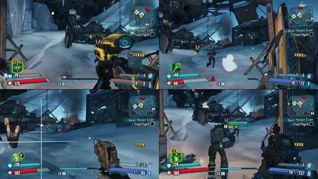 Borderlands: The Handsome Collection 4 players splitscreen ps4 смотреть онлайн
