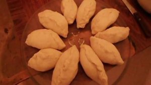 Пирожки с картошкой в микроволновке