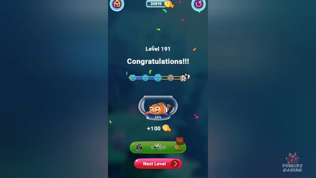 Fish Pin Game - Level 181 to 200 | All Levels Solution, Android, iOS Gameplay смотреть онлайн