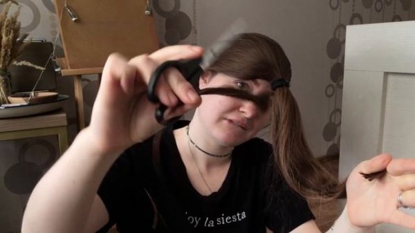 Стрижка самой себе ✂ КАСКАД на длинные волосы ? Женская стрижка за 5 минут | Стрижка как в ТИК ТОК
