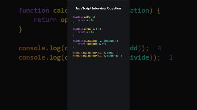 JavaScript Interview Question - Callback Functions - Higher Order Functions #JavaScript смотреть онлайн