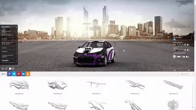 3D Tuning of Toyota Corolla´14 (sedan) смотреть онлайн