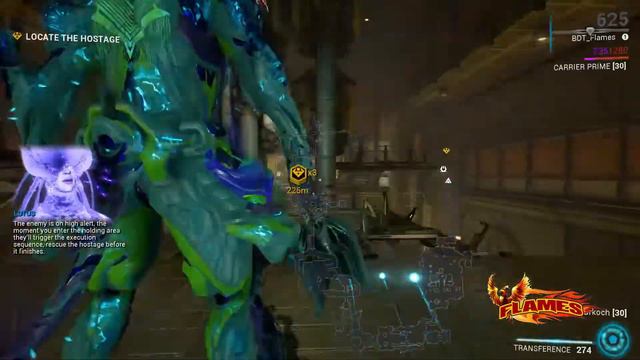 Warframe Dione (Saturn) Mission Rescue level 50-60 смотреть онлайн