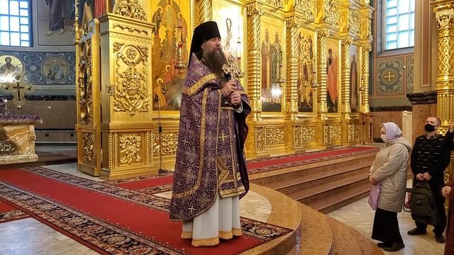 2021.09.27 Проповедь иеромонаха Кирилла в праздник Воздвижения Креста Господня смотреть онлайн