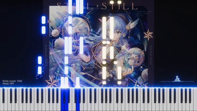 「Andromeda」Hoshimachi Suisei - Piano Cover Synthesia Tutorial - 星街すいせい【ホロライブピアノ・ソロ】