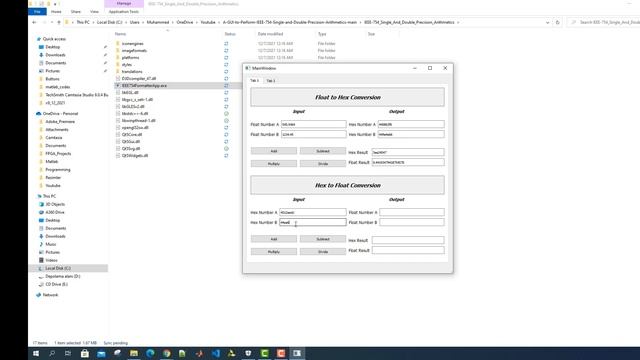 A GUI to Perform IEEE 754 Single and Double Precision Arithmetics смотреть онлайн