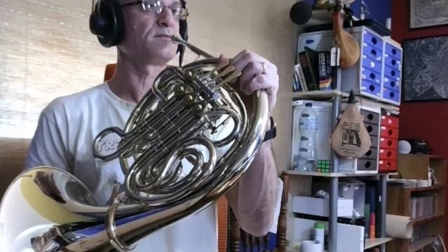 French Horn Technique 21. INTERVALS 2 смотреть онлайн