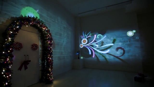 Живой дизайн — проекция анимаций на стены смотреть онлайн