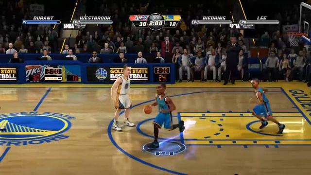 NBA Jam On Fire Edition OKC vs GSW смотреть онлайн