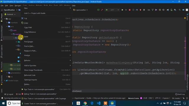 Android Weather App Retrofit + RxJava + Android JetPack components (Part 3) смотреть онлайн